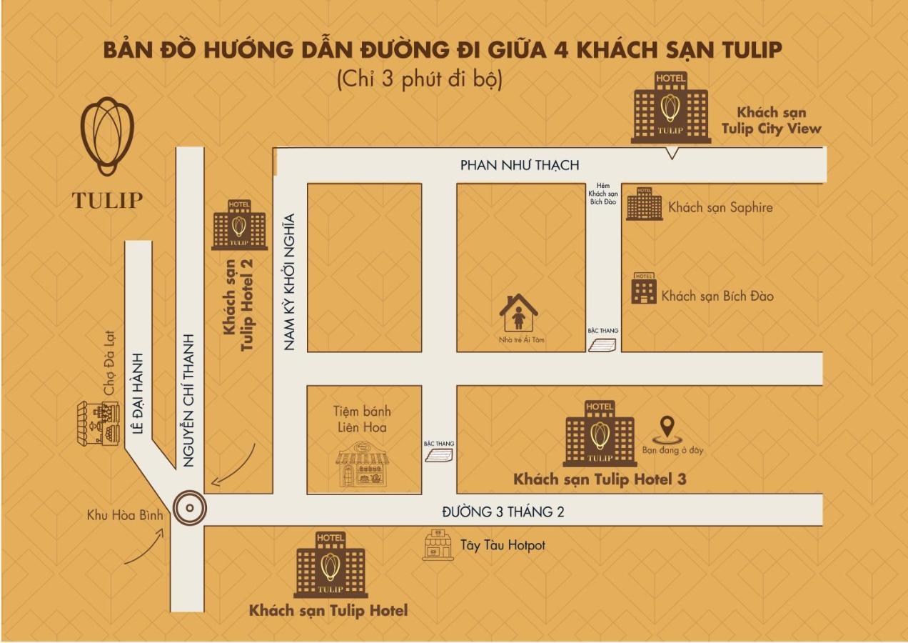 Tulip Hotel 3 Νταλάτ Εξωτερικό φωτογραφία